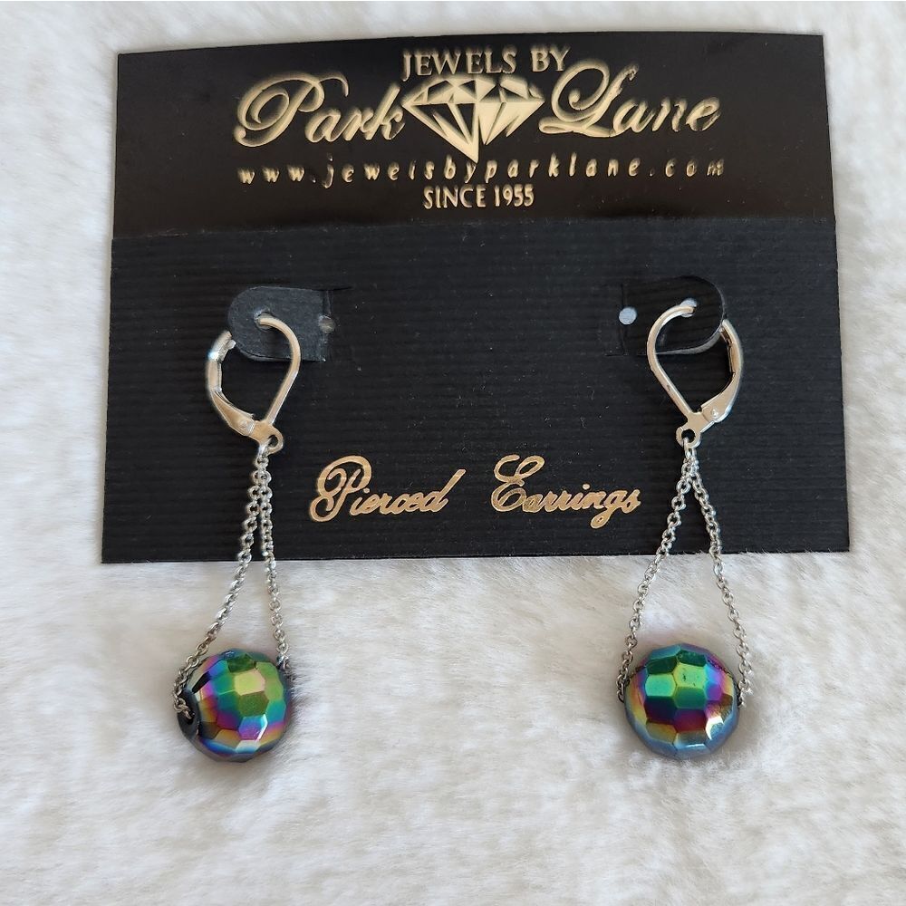 Park Lane Dangling Disco Multicolor Earrings